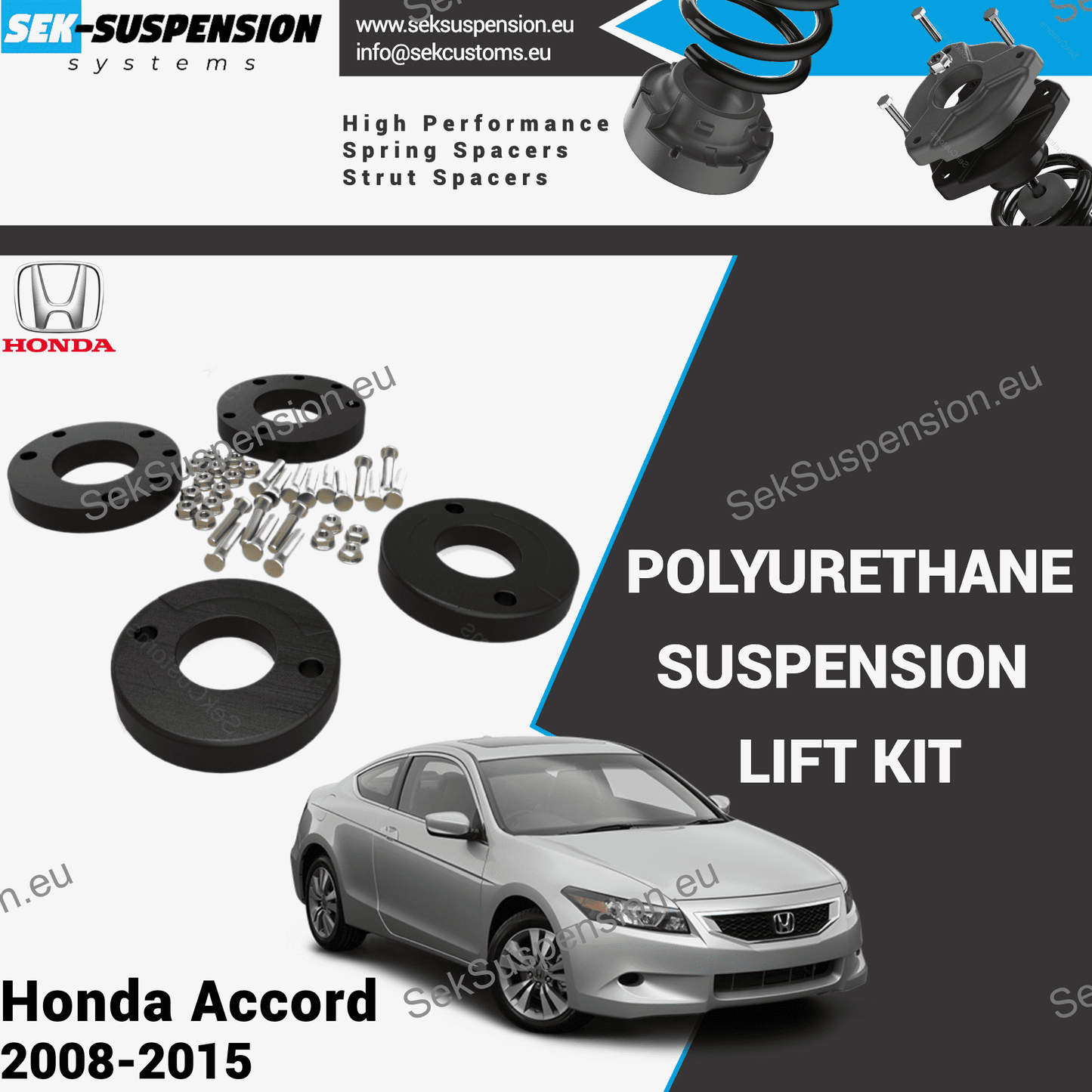 Honda Accord Lift Kit (8th gen.)