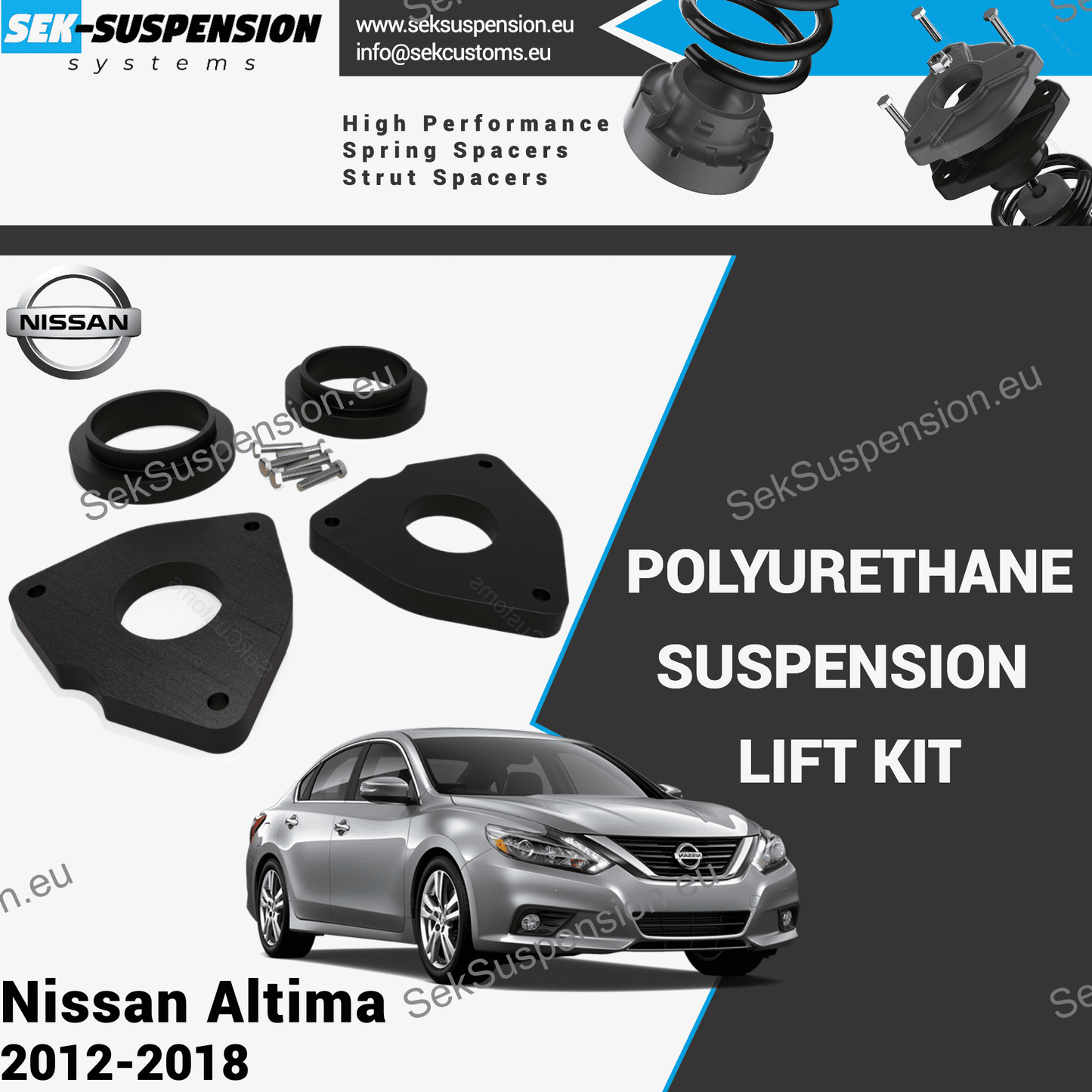 Nissan Altima 5th gen. Lift Kit