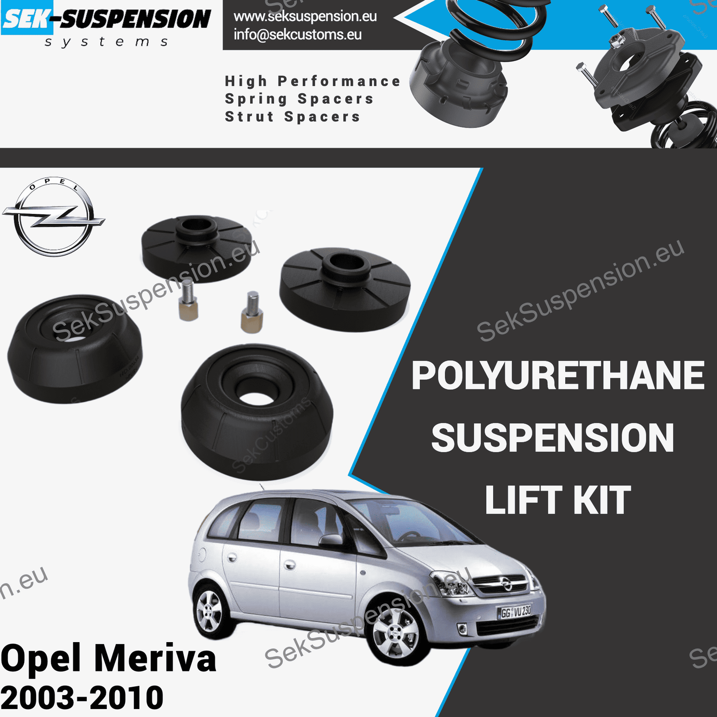 Opel Meriva Lift Kit (1th gen.)