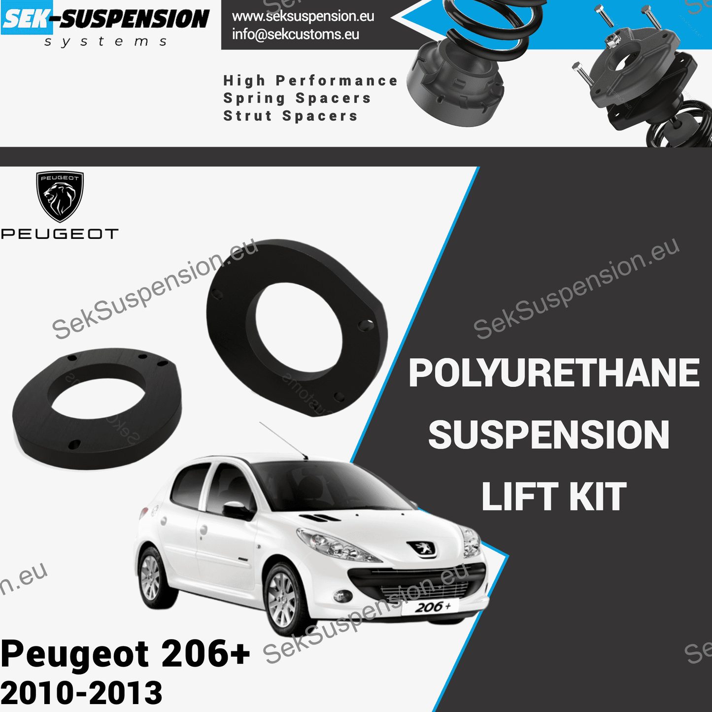 Peugeot 206+ Lift Kit