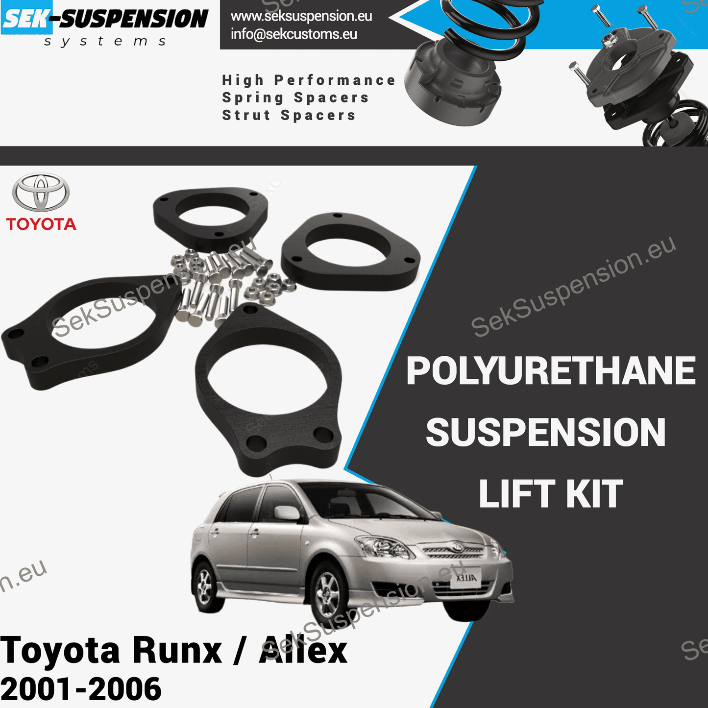 Toyota Corolla Runx Allex Lift Kit