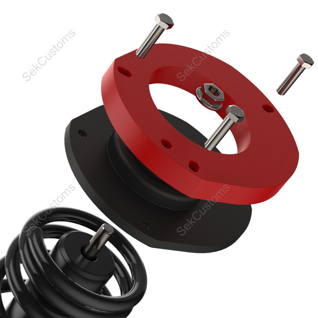 DREXLER 4x Shock Absorber Kit Front & Rear For Peugeot 206 1998+ Twin Tube Gas