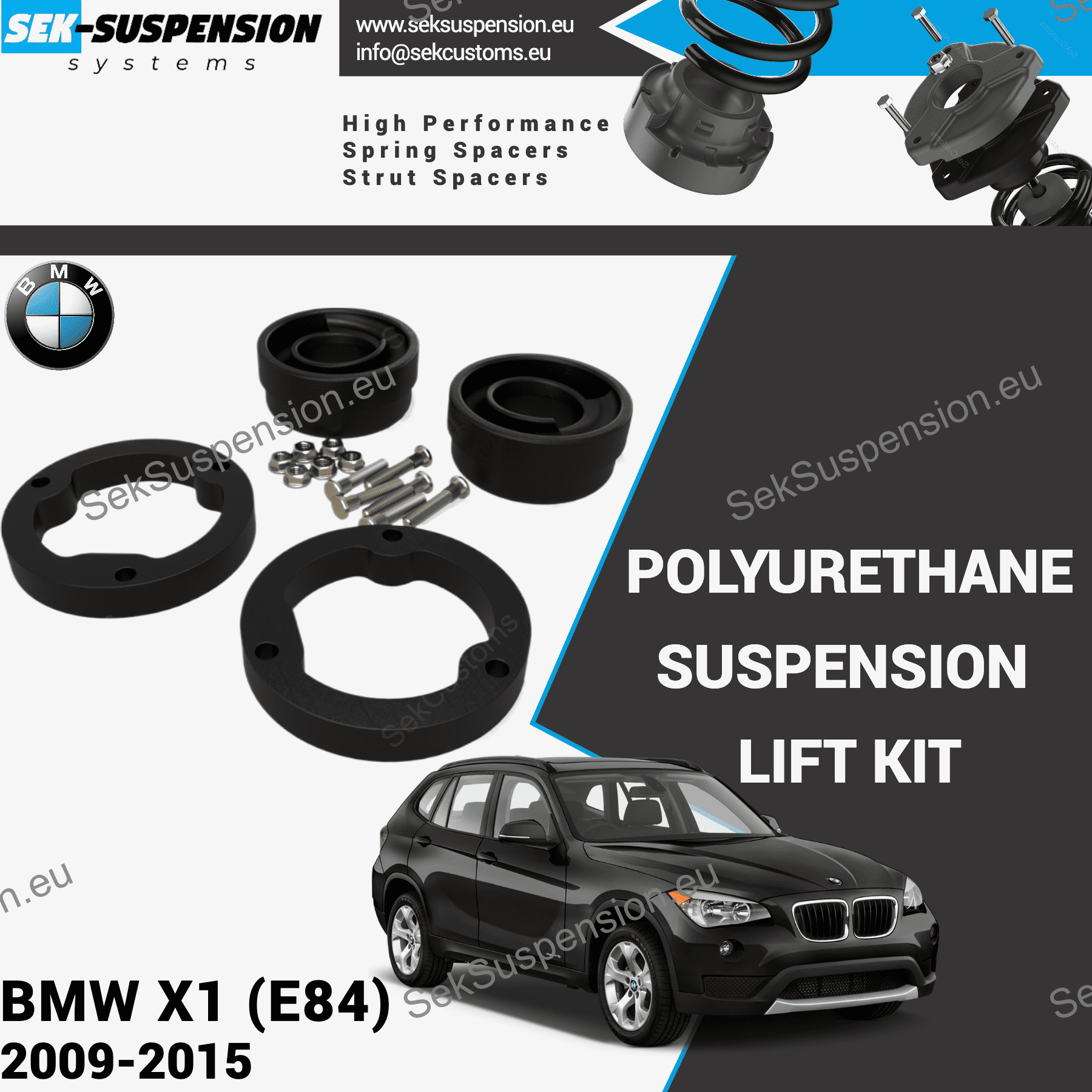 BMW X1 E84 Suspension Lift Kit– SekSuspension