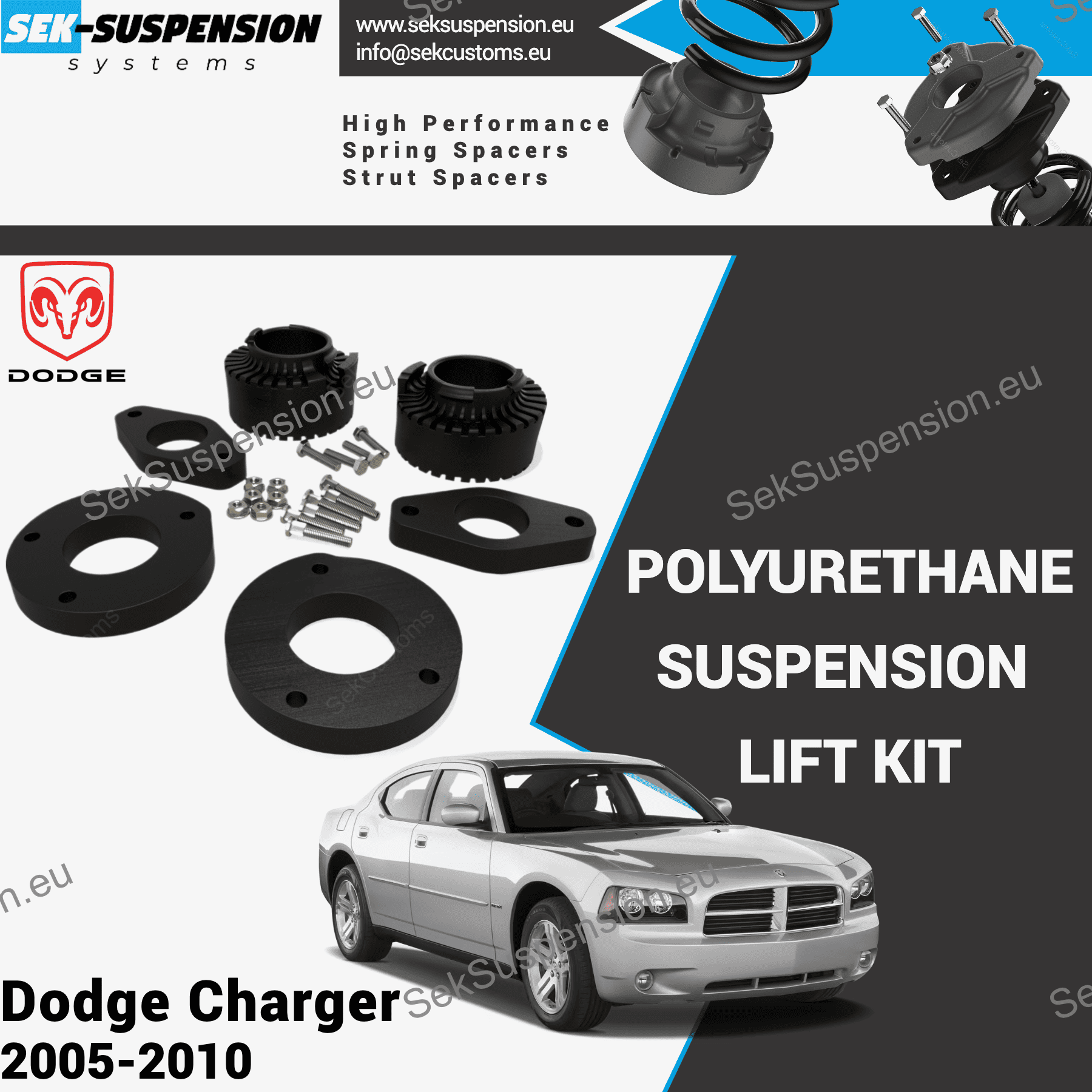 Dodge Charger LX Suspension Lift Kit– SekSuspension