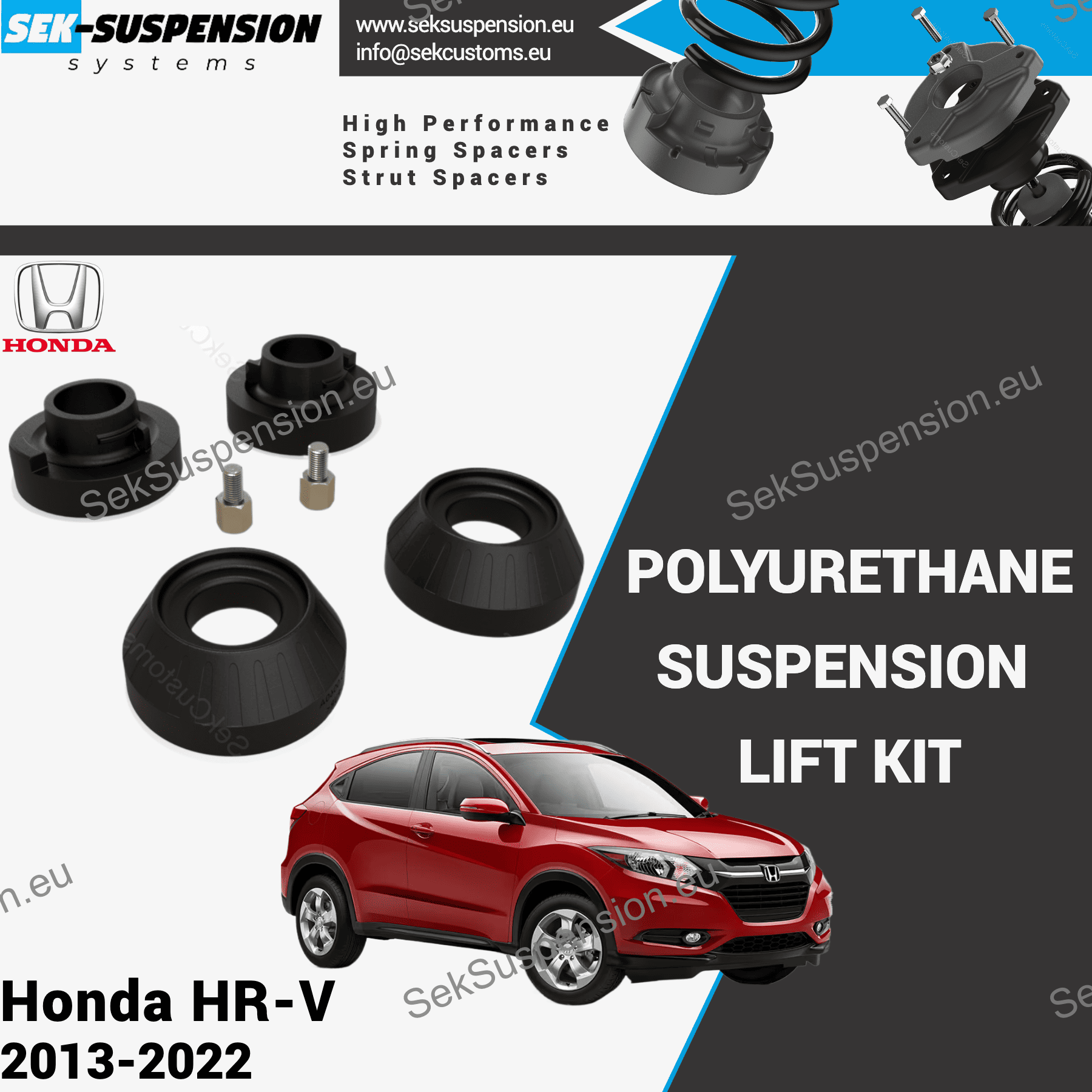 Honda HR-V Lift Kit (2th SekSuspension