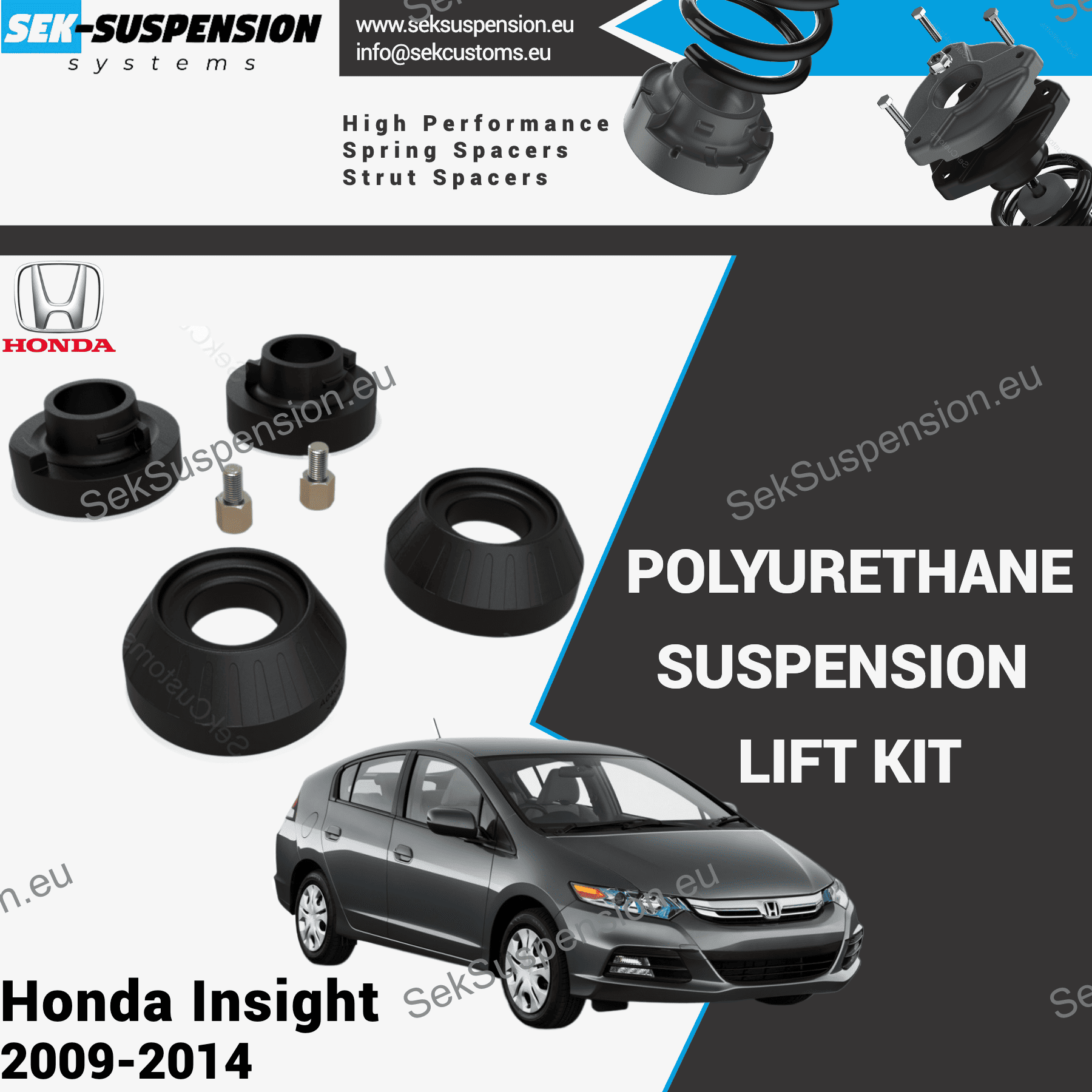 Honda Insight Lift Kit | Increased Ground Clearance Suspension