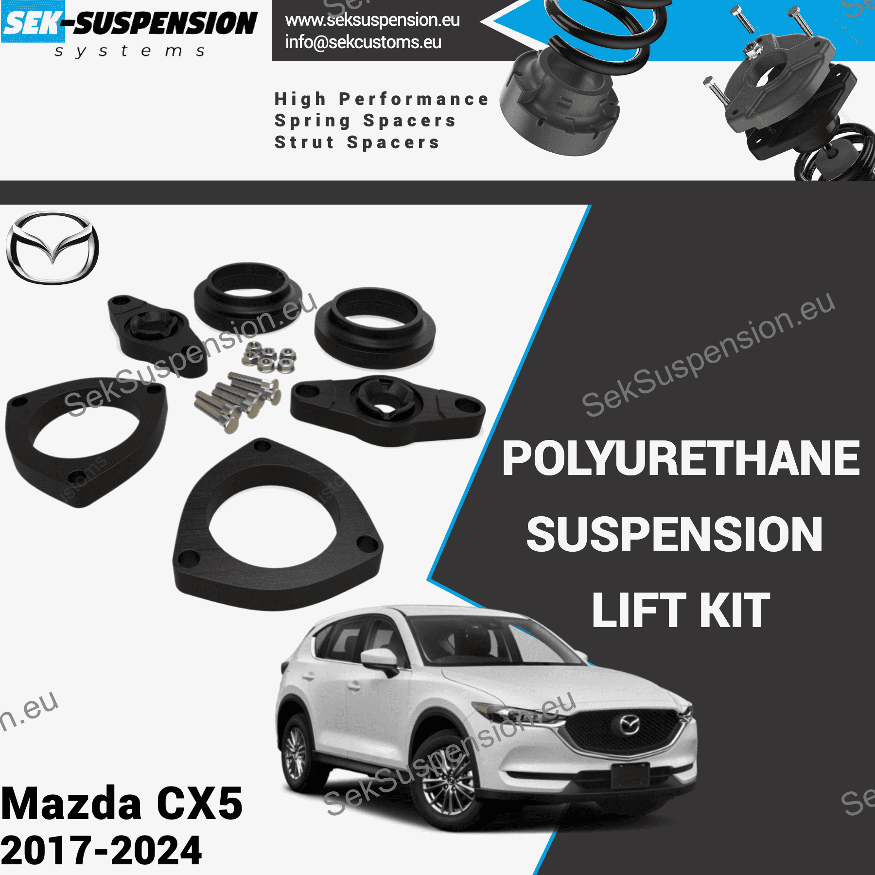 Mazda Lift Kits for CX-5, CX-9, Mazda 3 & More - Suspension Lift