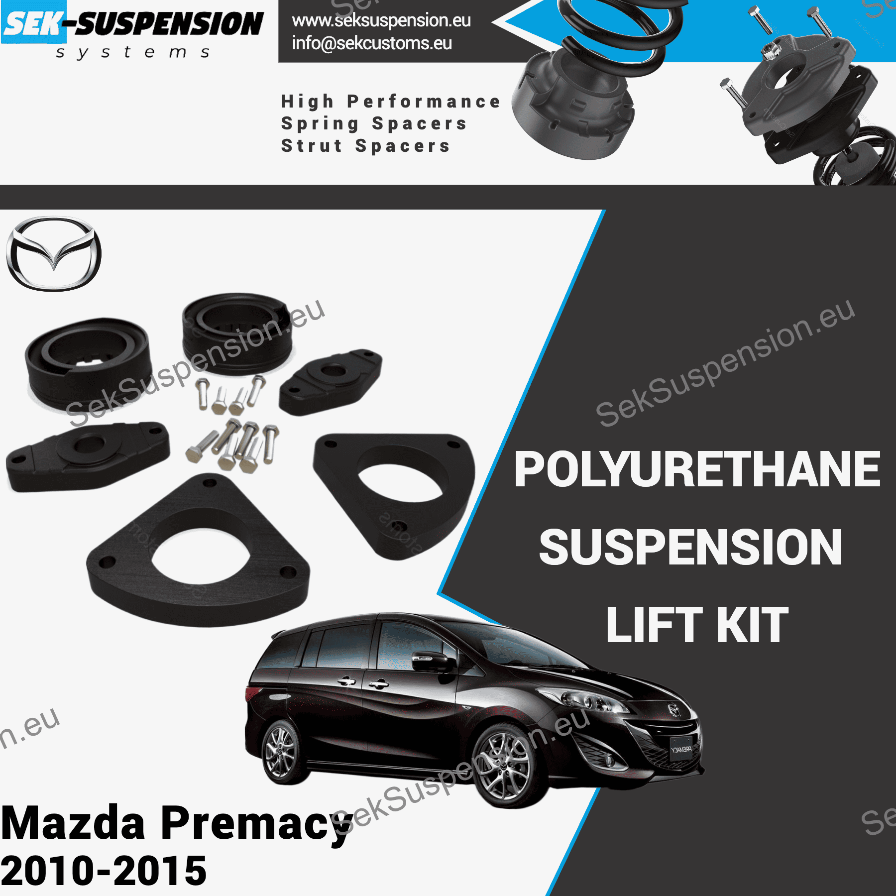 Mazda Premacy Suspension Lift Kit (3th gen.)– SekSuspension